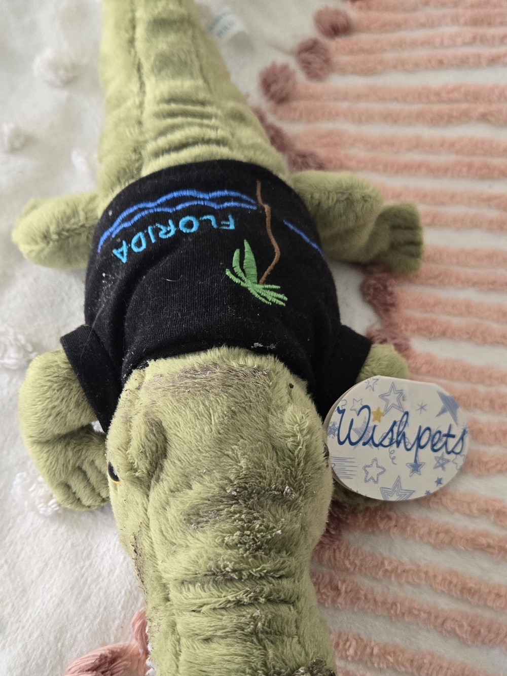 Florida Green Plush Alligator Toy